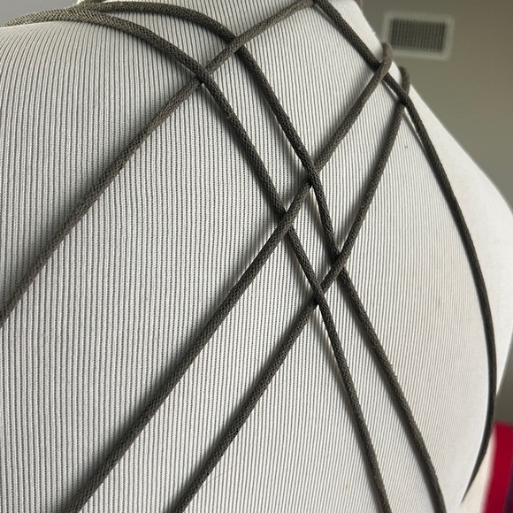 SUE WONG Vintage Nocturne Beaded Gown and scarf wrap - Picture 17 of 17